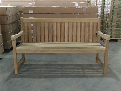 150cm/60" Solo Teak Bench