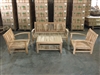 Bromo Loveseat Set w/ Chairs and Coffee Table