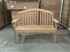 120cm/48" Tristan Teak Bench