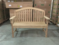 120cm/48" Tristan Teak Bench