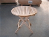 teak side table round