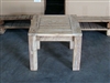 Jambi Teak Side Table ( Rustic Finish )