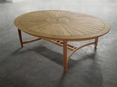 Williamsburg Oval Dining Table - 240cm x 180cm
