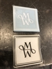 MW Monogram sticker WHITE