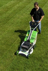 Etesia Pro 51X model self drive professional petrol lawn mower 51cm