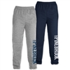 50/50 cotton/poly heavyweight sweatpants. Printed with Camp Pinebrook wordmark.