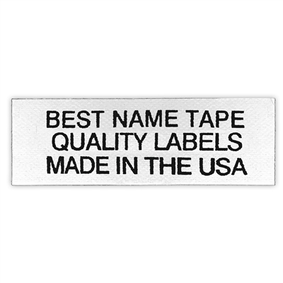 Name Tape Labels - 3 Line