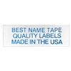 NAME TAPE LABELS - BLUE - 3 LINE