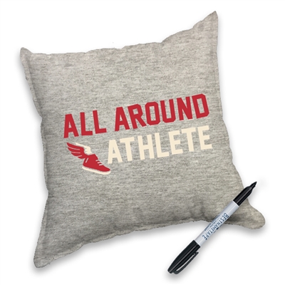 Be the happiest camper with the most autographs. Get your pillow autographed by all your bunkmates!