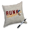 Be the happiest camper with the most autographs. Get your pillow autographed by all your bunkmates!