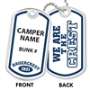 <!006>CAMP BAUERCREST - BAG TAGS