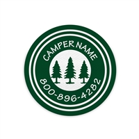 <!011>FRIENDLY PINES CAMP - CIRCLE PERFORMANCE LABELS