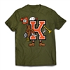 Find your CAMP SPIRIT with the Kieve Letterman T-Shirt..