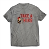 Take A Hike on a t-shirt.