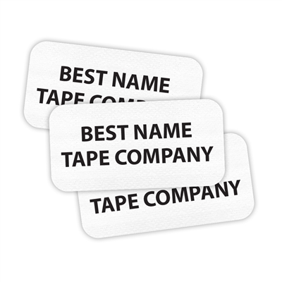 <!001>WHITE - RECTANGLE PRESS-ON LABELS