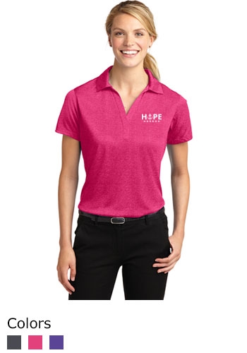 Sport-TekÂ® Ladies Heather Contenderâ„¢ Polo LST660