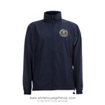 Camp David Presidential Retreat Windbreaker Jacket, Midnight Navy