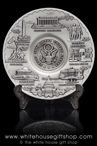 Great Seal Pewter Plate