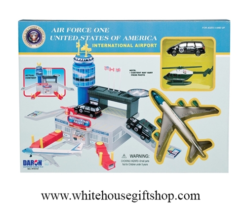 Air Force One International Airport Playset from the Official White House Gift Shop, Est. 1946