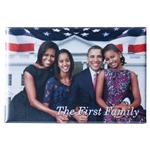 Michelle Obama-Barack Obama-first family-magnet-white house gift shop-original secret service store