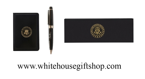 White House Pen and Memo Pad