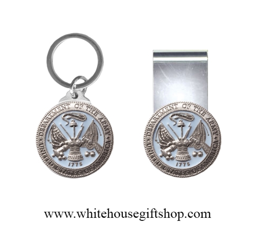 Department of the Army Money Clip & Keyring
