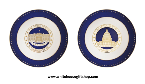 White House & Capitol Plates