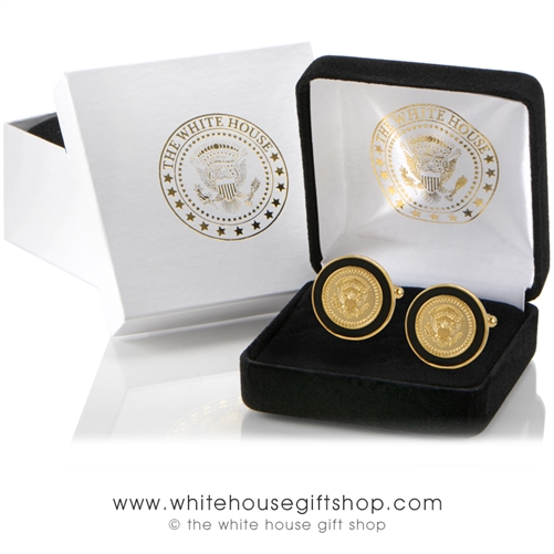 Gold President Cufflinks