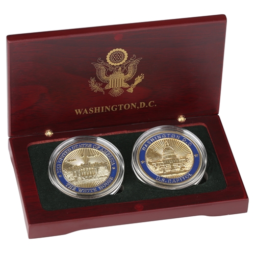 White House & Capitol Coin Set