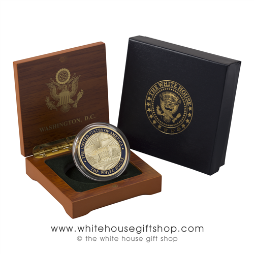 The White House Coin in Case