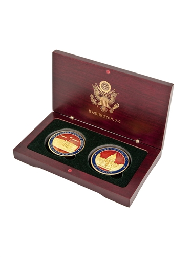 The White House & Capitol Building Coin Set