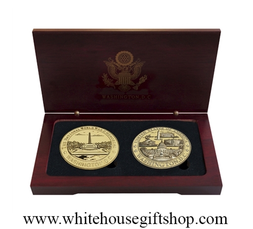 White House & D.C. Memorial Coin Set