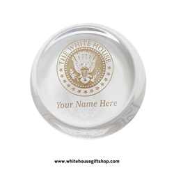 Custom Presidential Paperweight