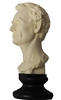 Young Lincoln Bust, White