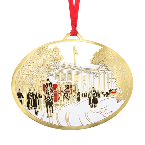 1991 White House Ornament