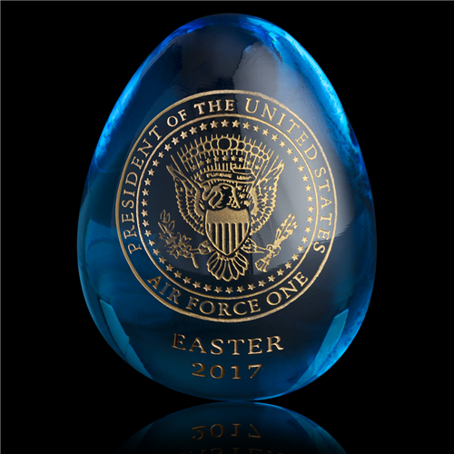 2017 White House Glass Easter Egg