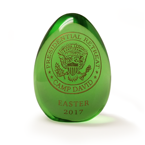 2017 White House Glass Easter Egg