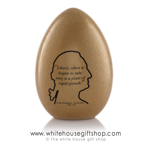 2018 White House Wooden Annual Presidential Easter Egg, Official, Authentic, White House Gift Shop wood eggs