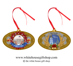 2021 Official White House Ornament, Top Brass Collection