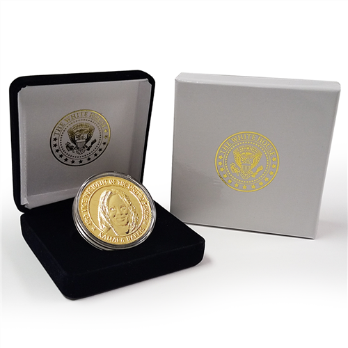 Inauguration Coin, Coins, Joseph R. Biden, 46th President of the United States, Kamala Harris, 49th Vice President, Official White House Gift Shop Est by Secret Service Agents