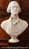 Jefferson White Stone Bust