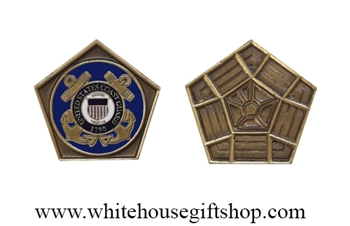 Coast Guard Pentagon Coin