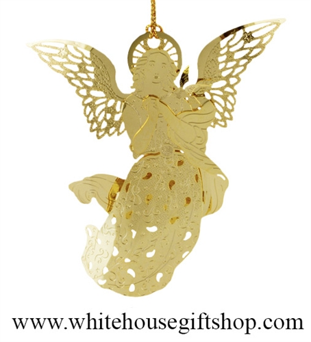 Celestial Angel White House Gift Shop Christmas Ornament