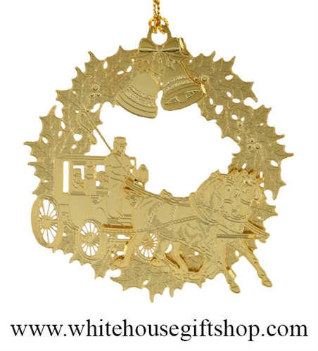 Horse & Buggy White House Gift Shop Ornament