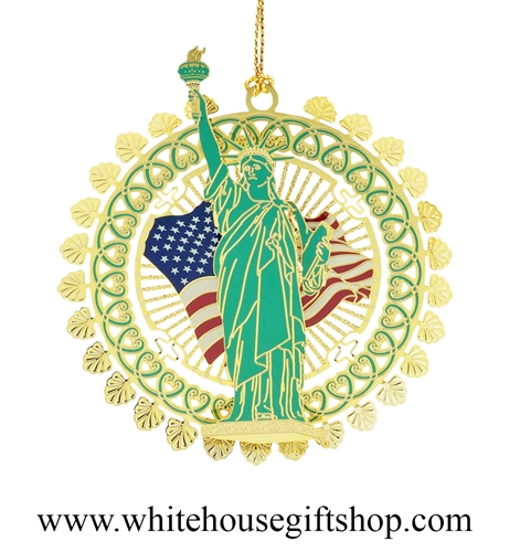 Statue of Liberty White House Gift Shop Commemorative Ornament