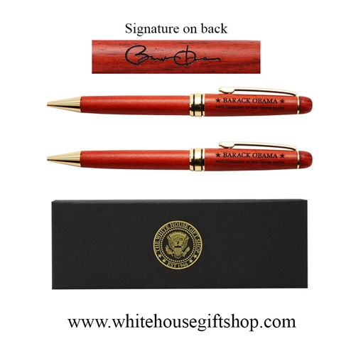 Obama Signature Pen Rosewood