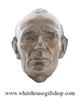 Bronze Patins Lincoln Life Mask