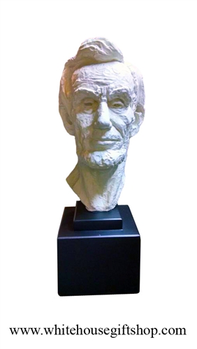 Lincoln Finale White Stone 15.5" Bust