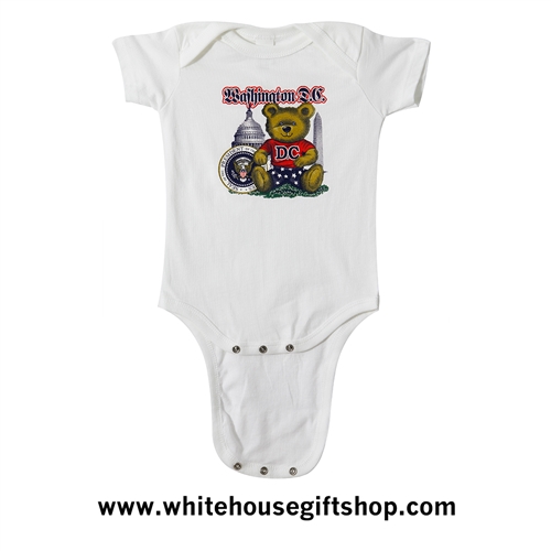 President Baby Clothing Onesie Washington DC White House Gift Shop