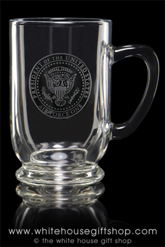 White House Classic Glass Beer or Coffee Mug